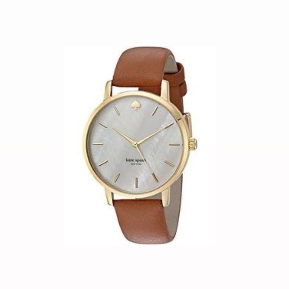 kate spade Accessories - KATE SPADE | metro round leather strap watch